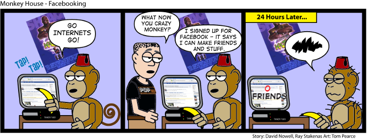 Facebooking!